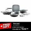 Baccarat Never Eva Stick Cookware Set 6 Piece