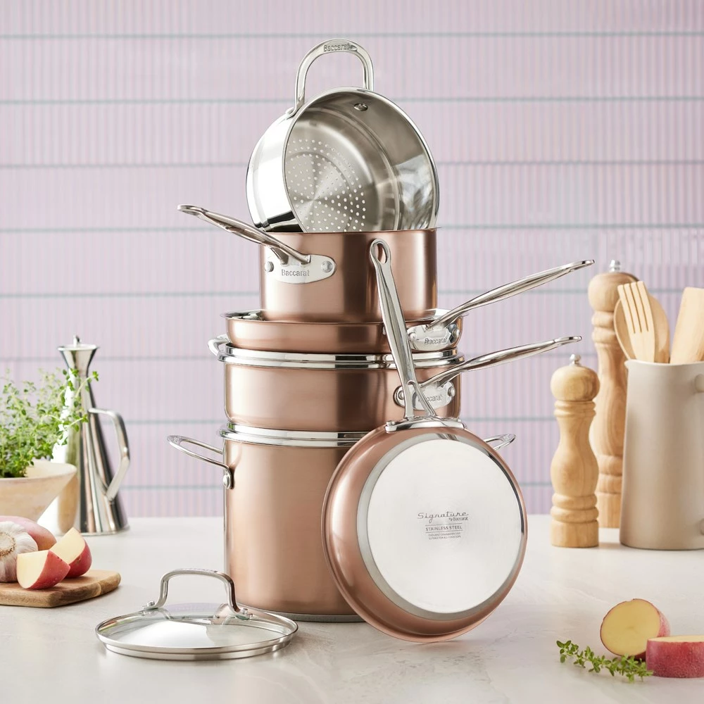 Baccarat Signature 6 Piece Cookware Set Copper - Image 6