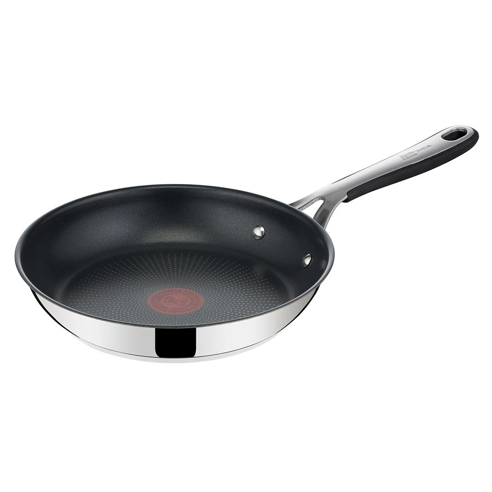 Jamie Oliver By Tefal Kitchen Essentials Induction Non-Stick Stainless Steel Frypan 24cm
