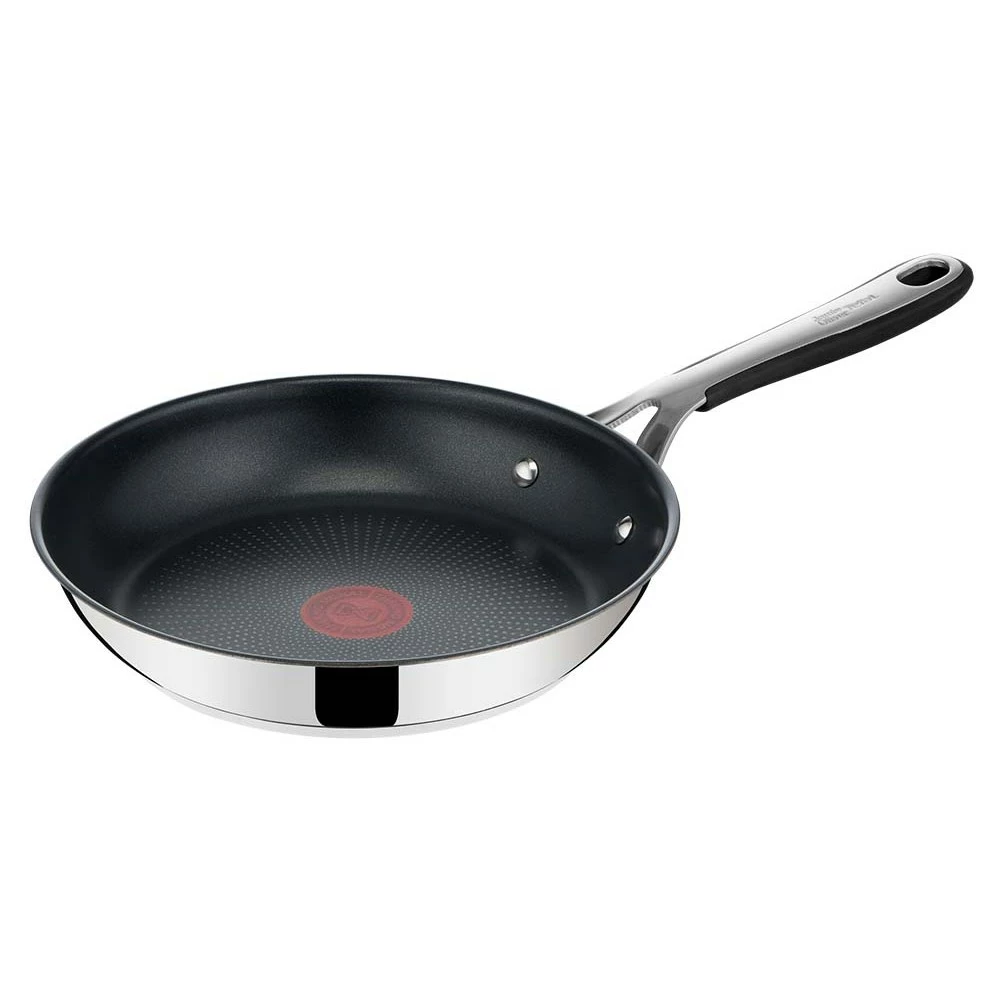 Jamie Oliver By Tefal Kitchen Essentials Induction Non-Stick Stainless Steel Frypan 28cm