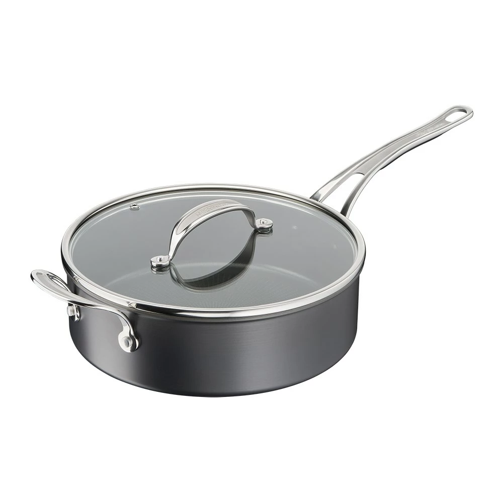 Jamie Oliver By Tefal Cooks Classic Induction Non Stick Hard Anodised Sautepan 26cm