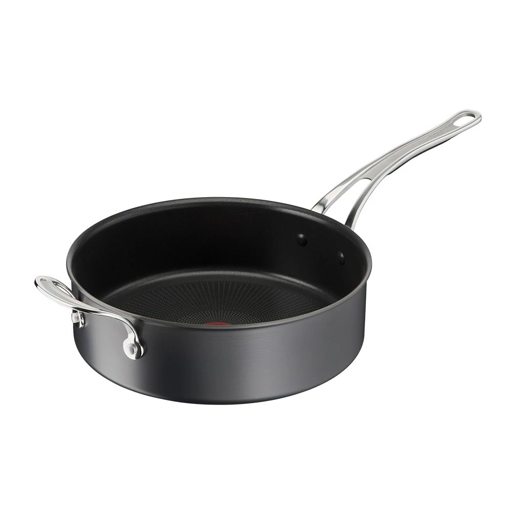 Jamie Oliver By Tefal Cooks Classic Induction Non Stick Hard Anodised Sautepan 26cm - Image 2