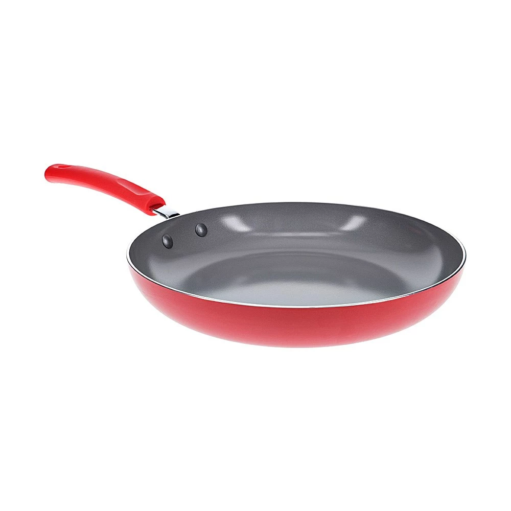 Scullery Kolori Ceramic Non-Stick Frypan 26cm Red - Image 3