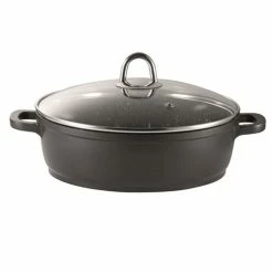 Baccarat Granite Non Stick Saute Pan With Lid 32cm
