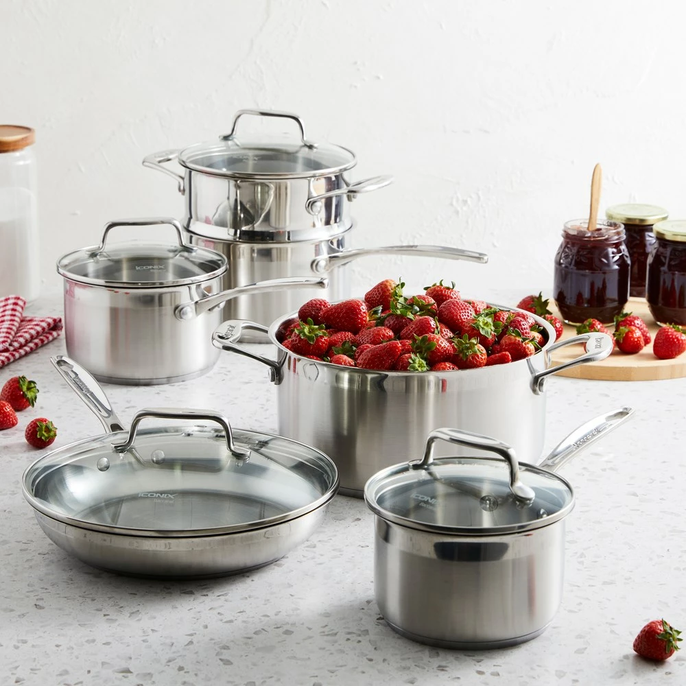 Baccarat IconiX Stainless Steel 6 Piece Cookware Set - Image 2