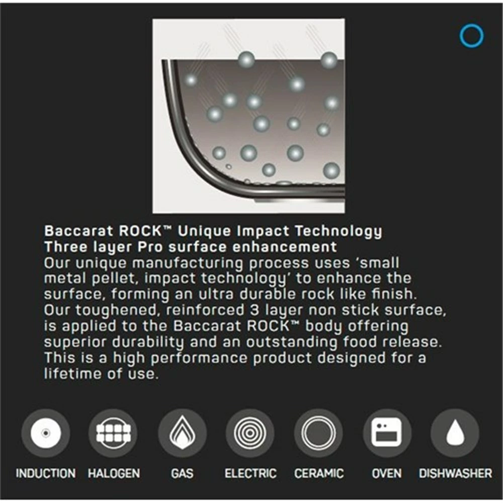 Baccarat Rock 28cm Stir Fry Pan - Image 2