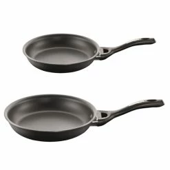 Baccarat ID3 CS Hard Anodised Frypan Twin Pack 20cm & 26cm