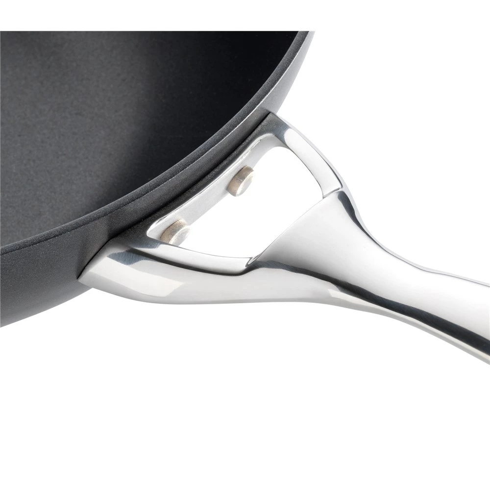 Baccarat ID3 Hard Anodised 32cm Frypan With Helper Handle - Image 2