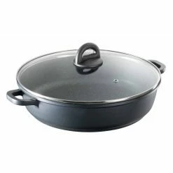 Baccarat STONE Non Stick Saute Pan With Lid 32cm