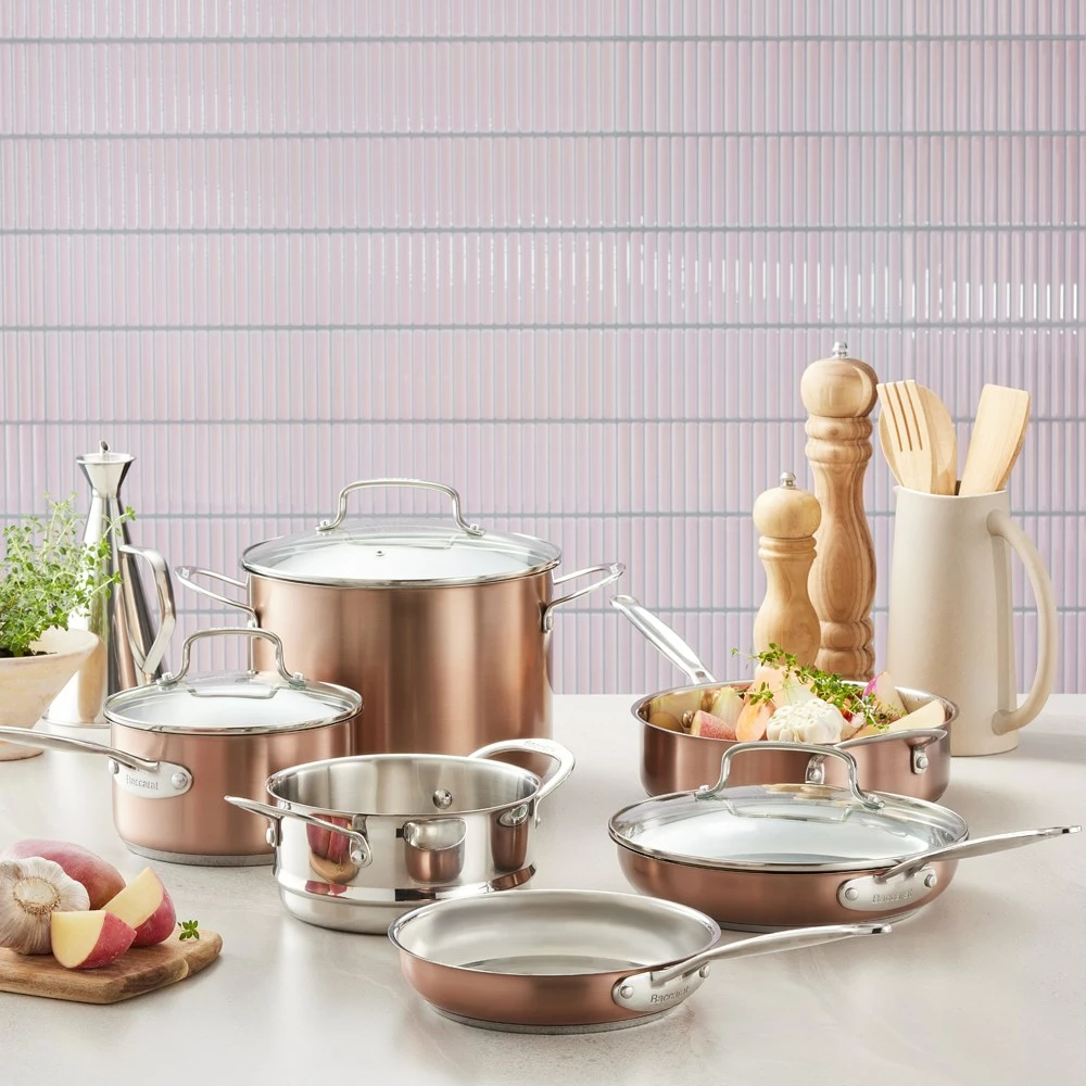 Baccarat Signature 6 Piece Cookware Set Copper - Image 2