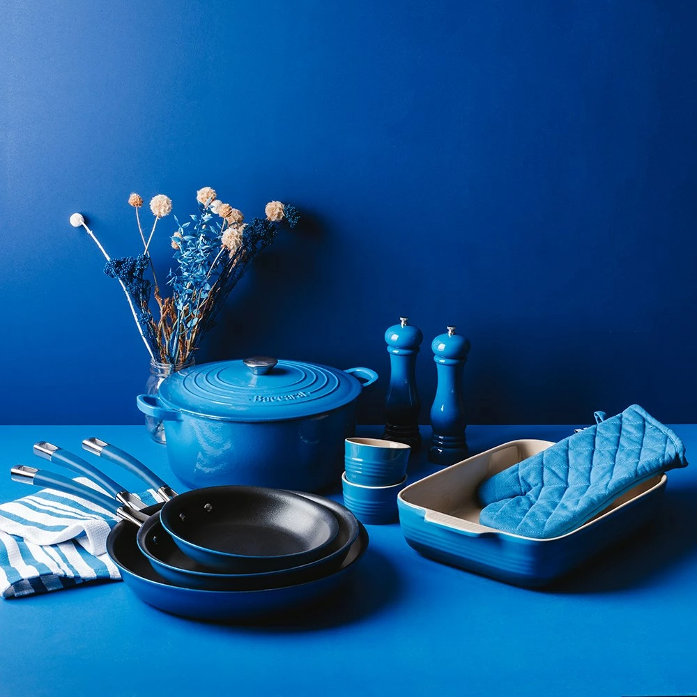 Baccarat Le Connoisseur Non Stick Frypan 26cm Dark Blue - Image 4