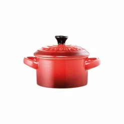Baccarat Le Connoisseur Stoneware Mini Casserole With Lid 160ml Red
