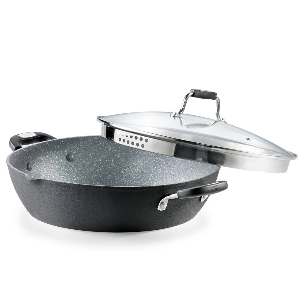 Baccarat Never Eva Stick Saute Pan With Lid 30cm