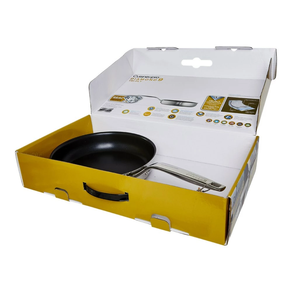 Cuisine::pro Diamond 9 Tri-ply Frypan 26cm - Image 11