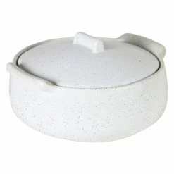 Robert Gordon Granite Feast Round Casserole 3L White