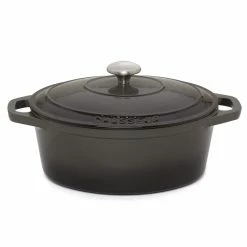 Chasseur 27cm/3.6L Oval French Oven Caviar